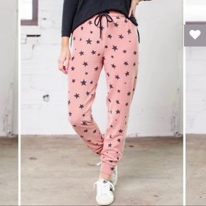 NWT Z Supply Love Notes Star Jogger